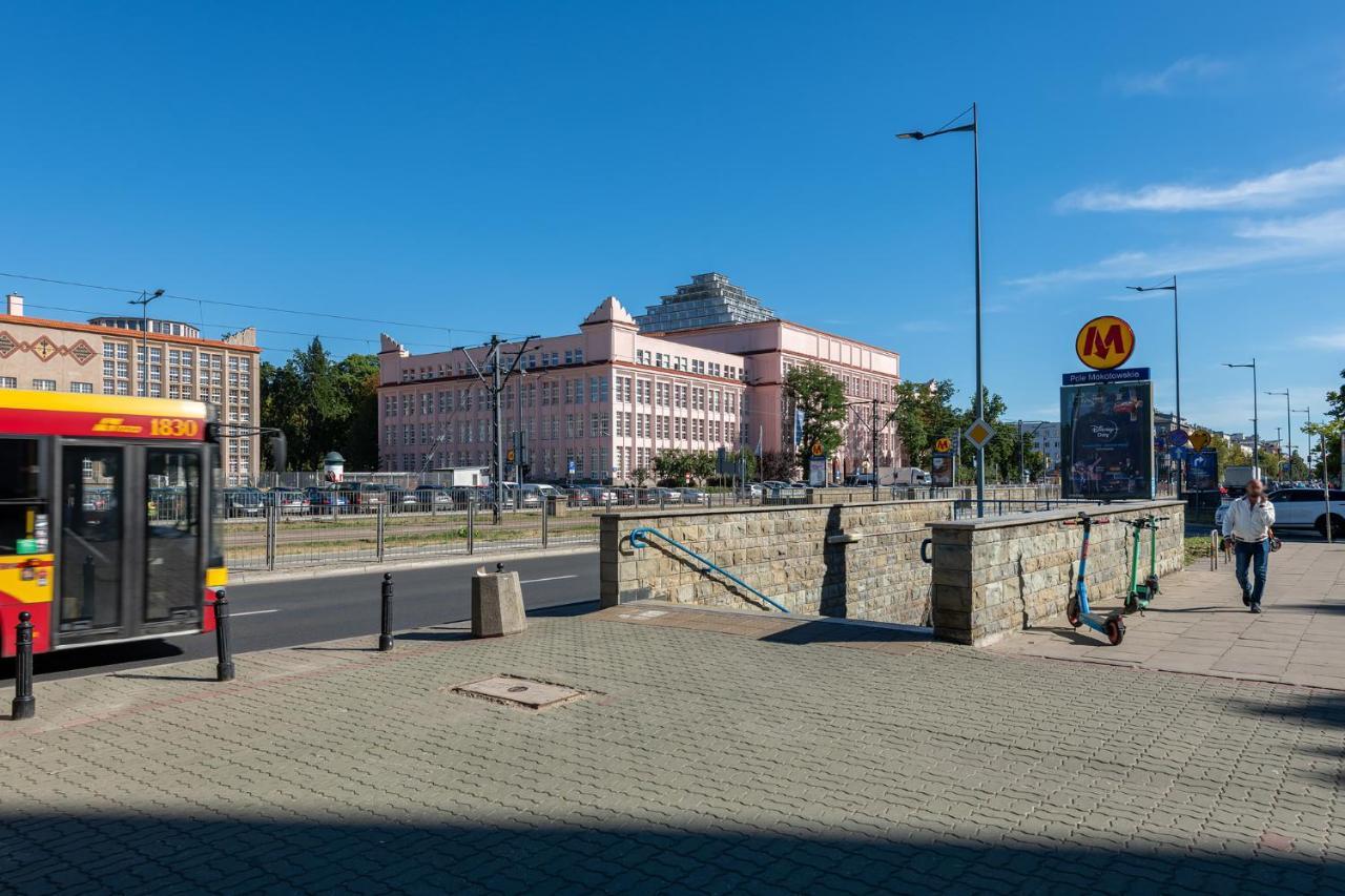 ורשה Batorego 220 - 450M Stacja Metra Pola Mokotowskie, 800M Biblioteka Narodowa - 20M Piekny Park Pola Mokotowskie - 800M Do Sgh - Wifi - Smart Tv - Good Apartments מראה חיצוני תמונה